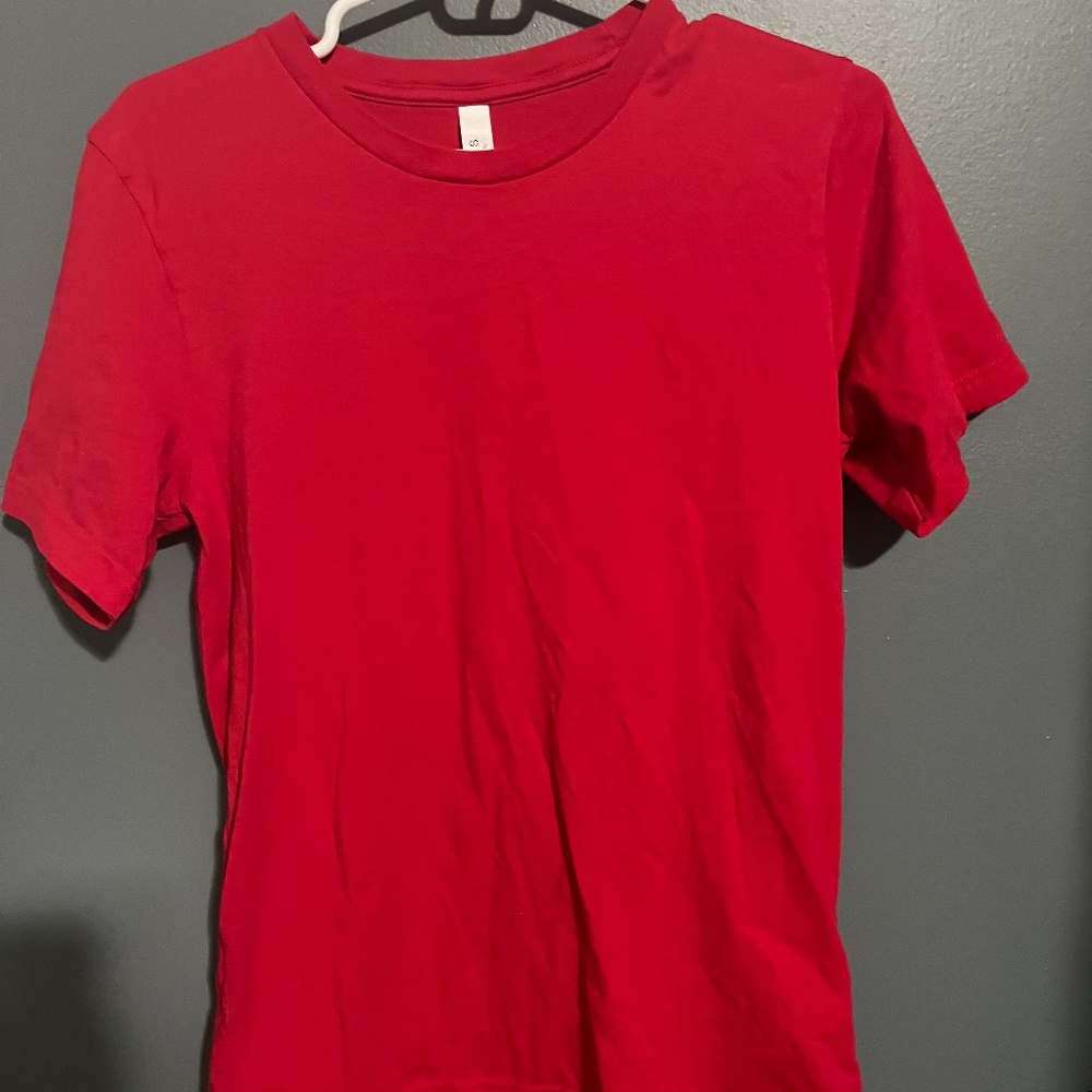 Canvas Red T-Shirt